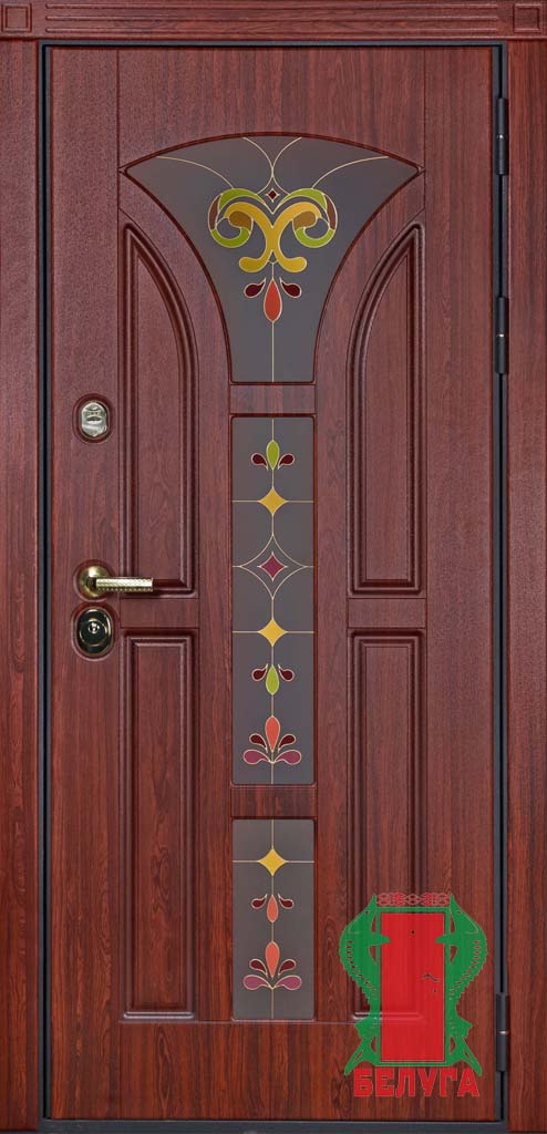 картинка двери входные металлические Лотос от магазина Невадор